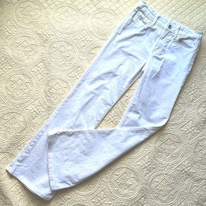 Gap kids white corduroy flare jeans. Size 12